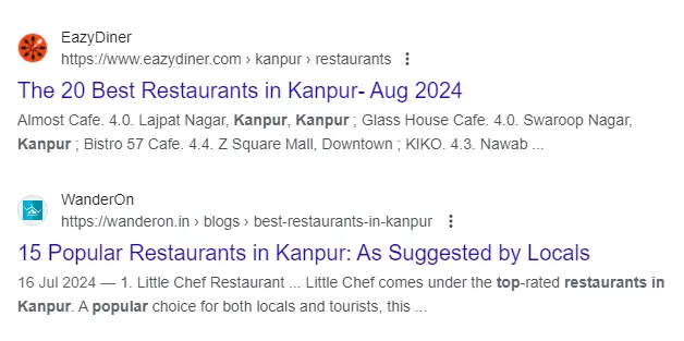 10 best restaurants in kanpur