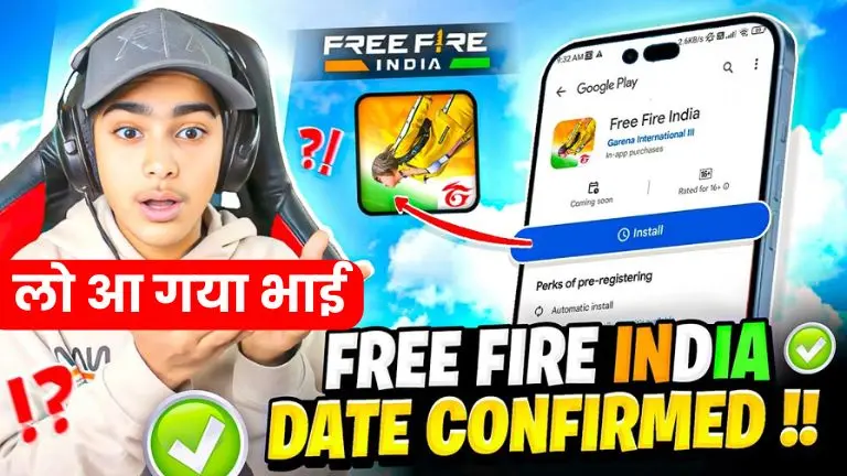 Free Fire India Launch Date 2025: Free Fire game in India (Confirm Date Release)